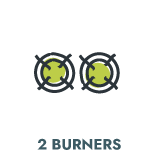 2 Burners