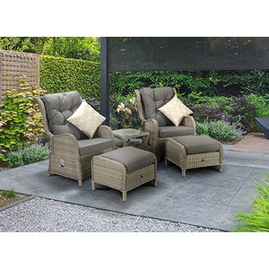 Meghan Five Piece Reclining Lounge Set/