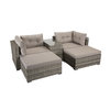 Harper Stackable Sofa Set - Grey/