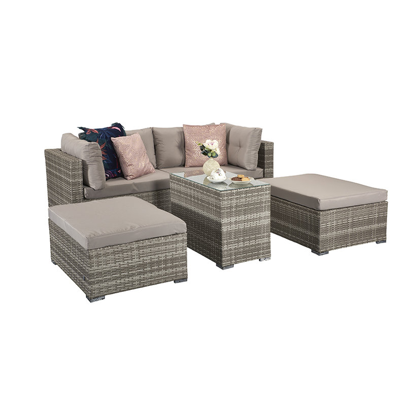 Harper modular rattan clearance sofa set