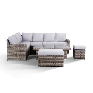 Sloane High Back Corner Sofa Set/