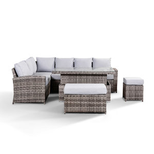 Sloane High Back Corner Sofa Set/