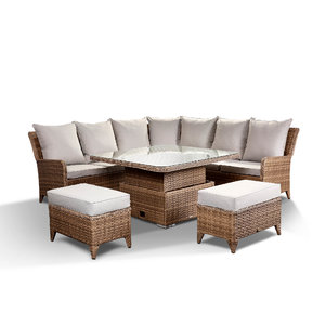 Laytona Large High Back Corner Sofa Set/