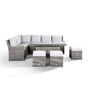 Imola High Back Corner Sofa Set/