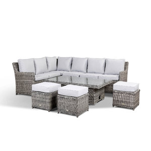 Imola High Back Corner Sofa Set/