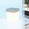 Table Cube Portable Solar Light - Grey/