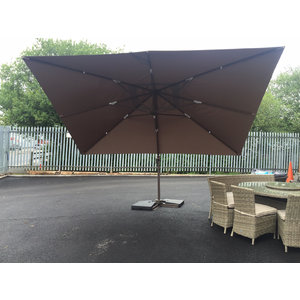 3x3m Square Cantilever Parasol