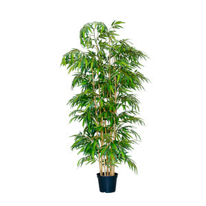 7ft Fire Retardant Artificial Bamboo Mini Leaf Tree/