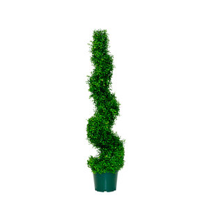 4ft Artificial Boxwood Spiral/