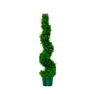 4ft Artificial Boxwood Spiral 4ft