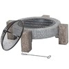 Calida MGO Fire Pit & Cooking Grill/