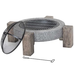 Calida MGO Fire Pit & Cooking Grill/