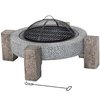 Calida MGO Fire Pit & Cooking Grill/