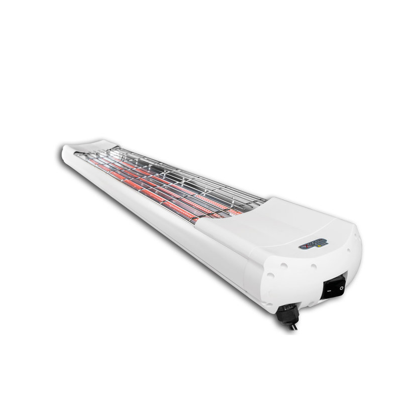 Heat4All ICONIC Heat Shine Infrared Heater - 2700W - White/