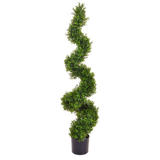 Artificial Topiary New Buxus Spiral 120cm
