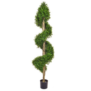 Artificial Topiary New Buxus Spiral 150cm