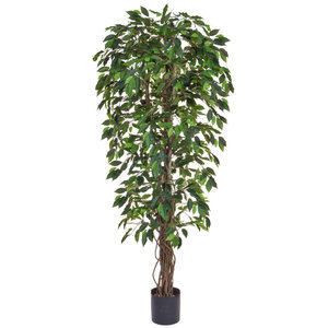 180cm Fire Retardant Artificial Ficus Liana Green