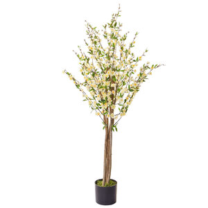 150cm Artificial White Cherry Blossom