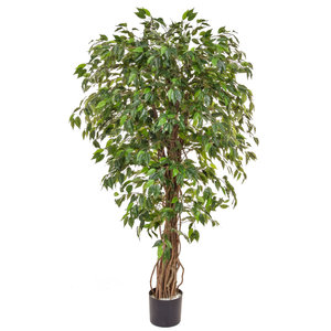 150cm Artificial Ficus Liana Green/