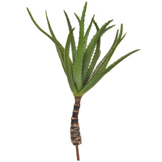 Artificial Aloe Plant Green 76cm