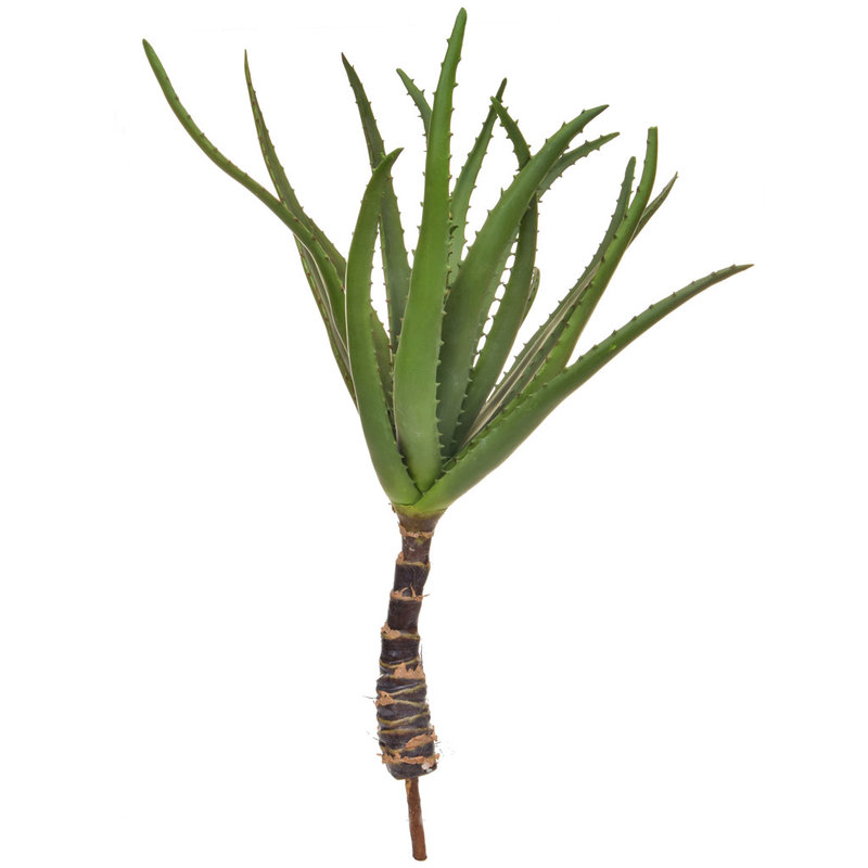 Artificial Aloe Plant Green 76cm/