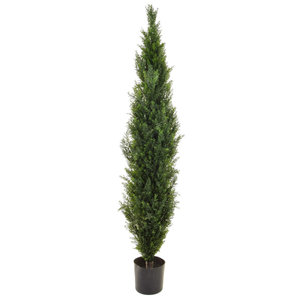 150cm UV-Resistant Artificial Topiary Cedar Mini Pine