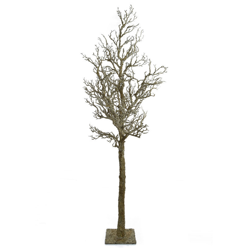 Artificial Foliage Wood Brown Branch (with base) 193cm/