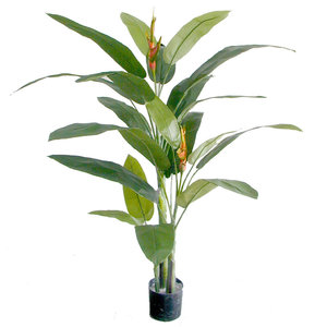 170cm Fire Retardant Artificial Heliconia Palm/