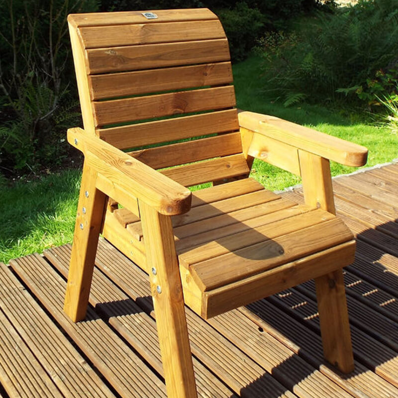 Golden Redwood Garden Chair/