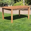 Medium Rectangular Wooden Garden Table (6 Seater)/