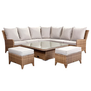 Laytona Large High Back Corner Sofa Set/