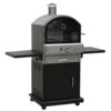 Verona Black & Stainless Garden Gas Pizza Oven/