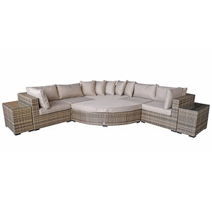 Flat Weave Jessica Corner Sofa/