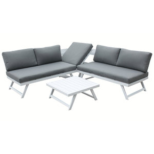 Kimmie Aluminium Corner Sofa/