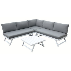Kimmie Aluminium Corner Sofa/
