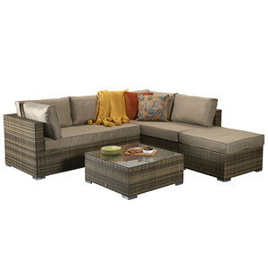 Flat Weave Savannah Corner Sofa/