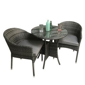Flat Weave Stacking Chair/