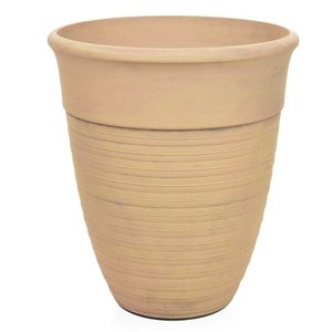 V-Pot Tapered Aged Antique Terracotta Pot 48x43x43cm