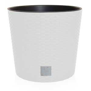 V-Pot Rato Round White Pot 27x30x30cm/