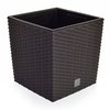 V-Pot Rato Low Square Black Pot 26x26x26cm/