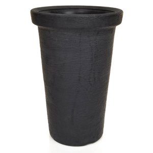 V-Pot Classic Tower Pot Black 74x51x51cm