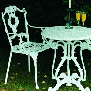 Grape Carver Chair - White/