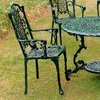 Victorian Carver Chair - Green/