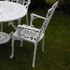 Victorian Carver Chair - White/