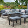 Titchwell Corner with Firepit Table/