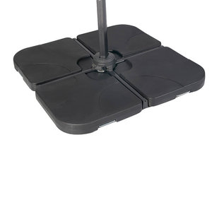 Royce 100kg Plastic Covered Concrete 4 Part Base/