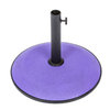 15kg Purple Concrete Parasol Base/