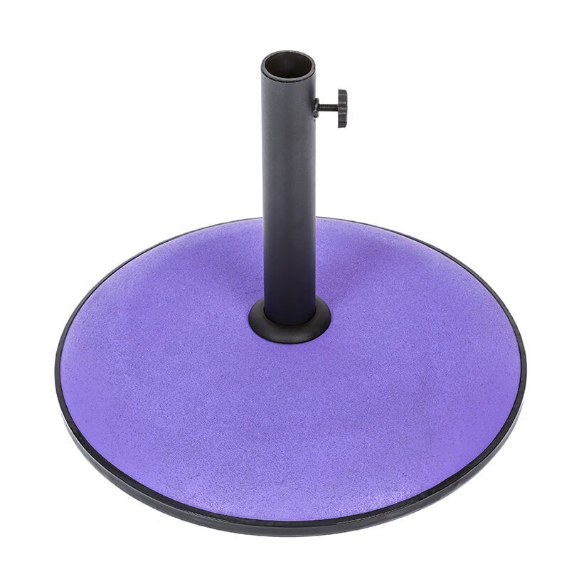 15kg Purple Concrete Parasol Base/