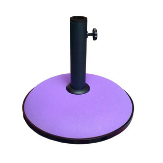 15kg Purple Concrete Parasol Base