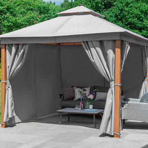 Luxury Gazebo 3x3m with LED/